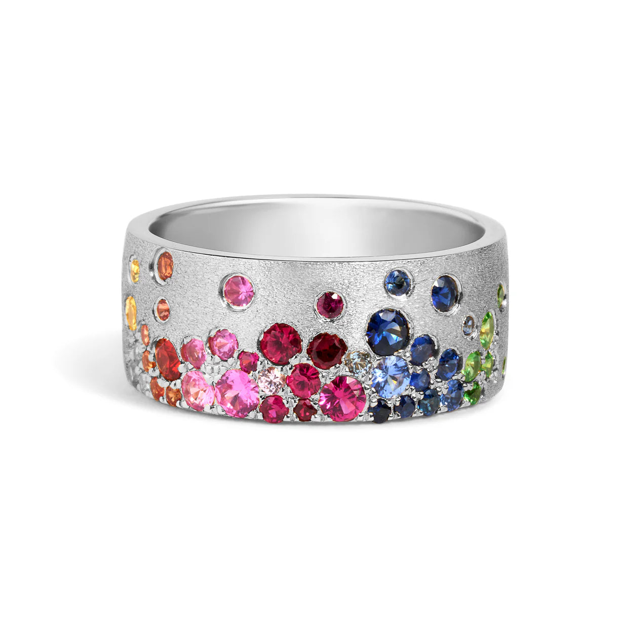Rainbow Sapphire Confetti Signature Cigar Band