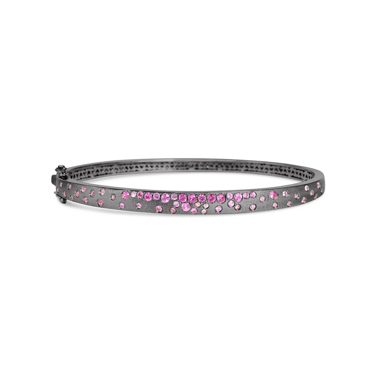 Pink Sapphire & Ruby Confetti 5mm Bangle