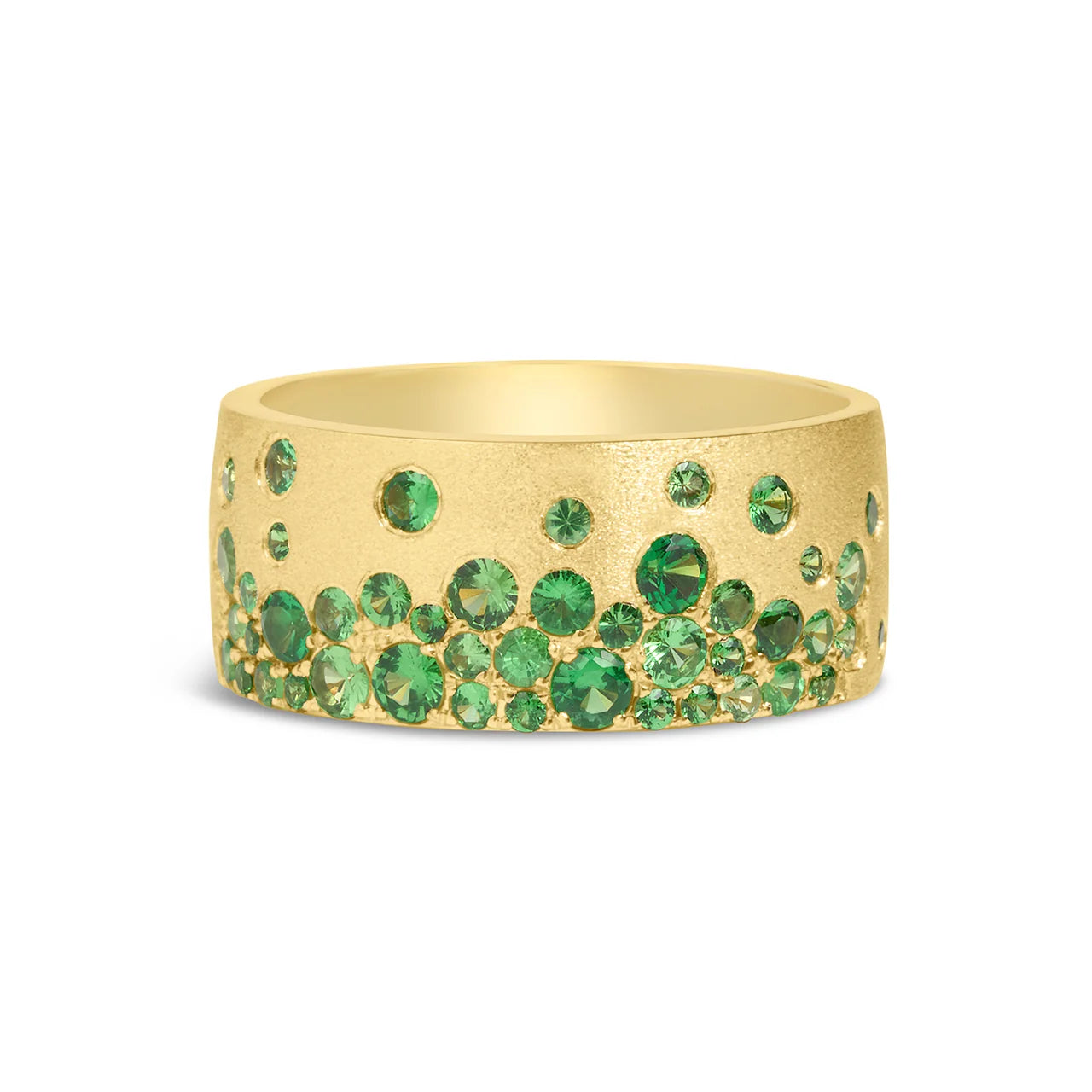 Tsavorite Confetti Signature Cigar Band