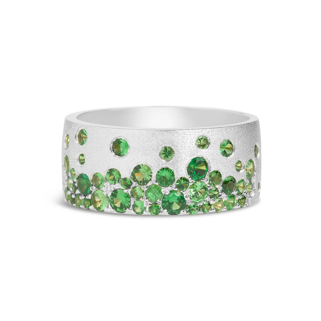 Tsavorite Confetti Signature Cigar Band