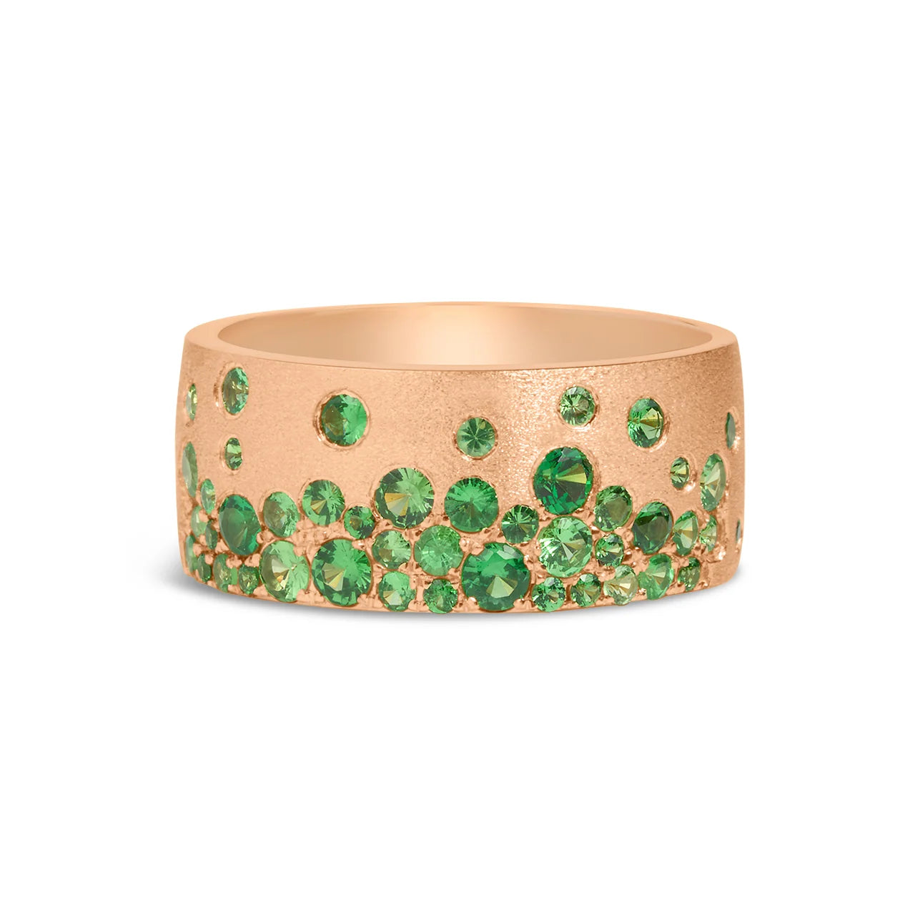 Tsavorite Confetti Signature Cigar Band