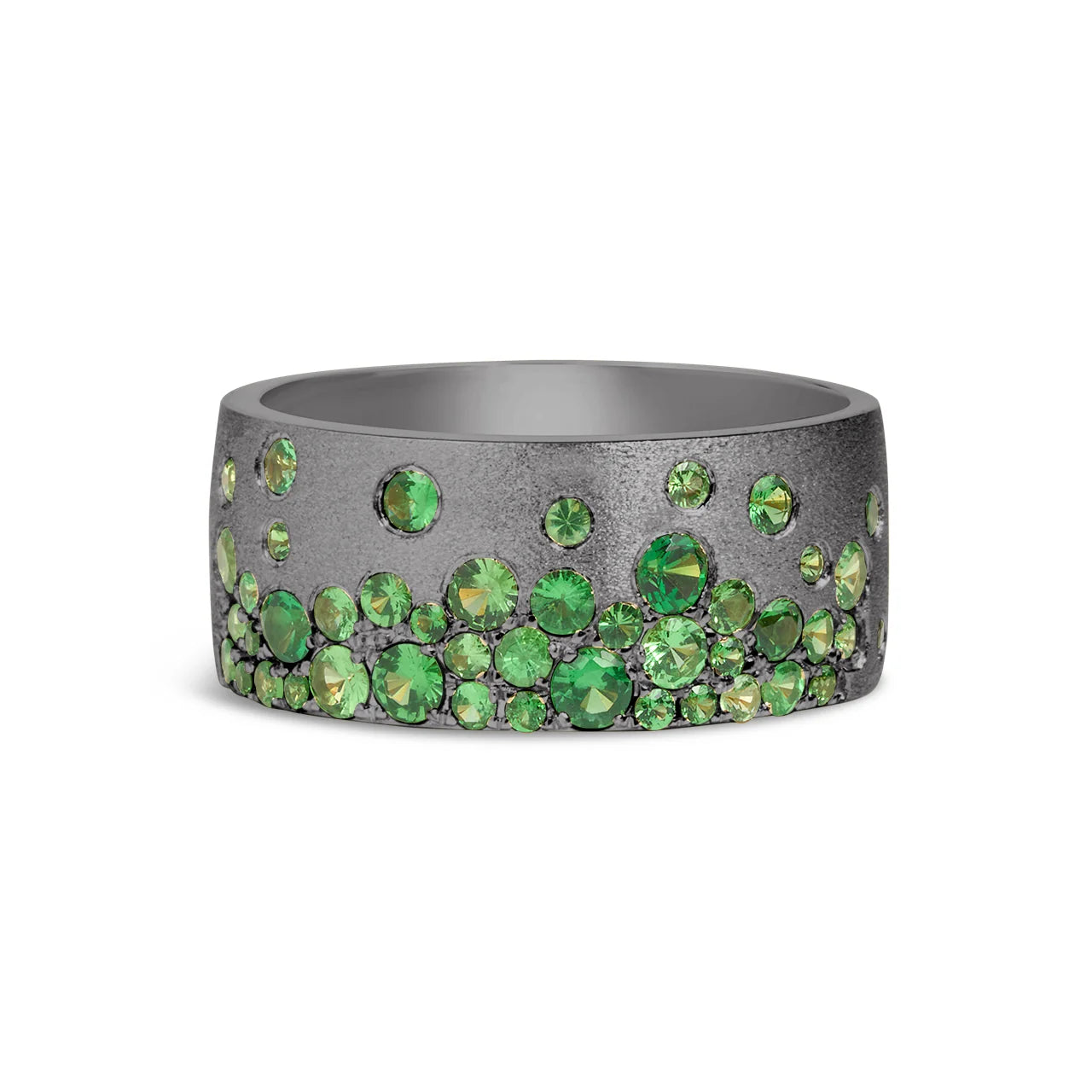 Tsavorite Confetti Signature Cigar Band