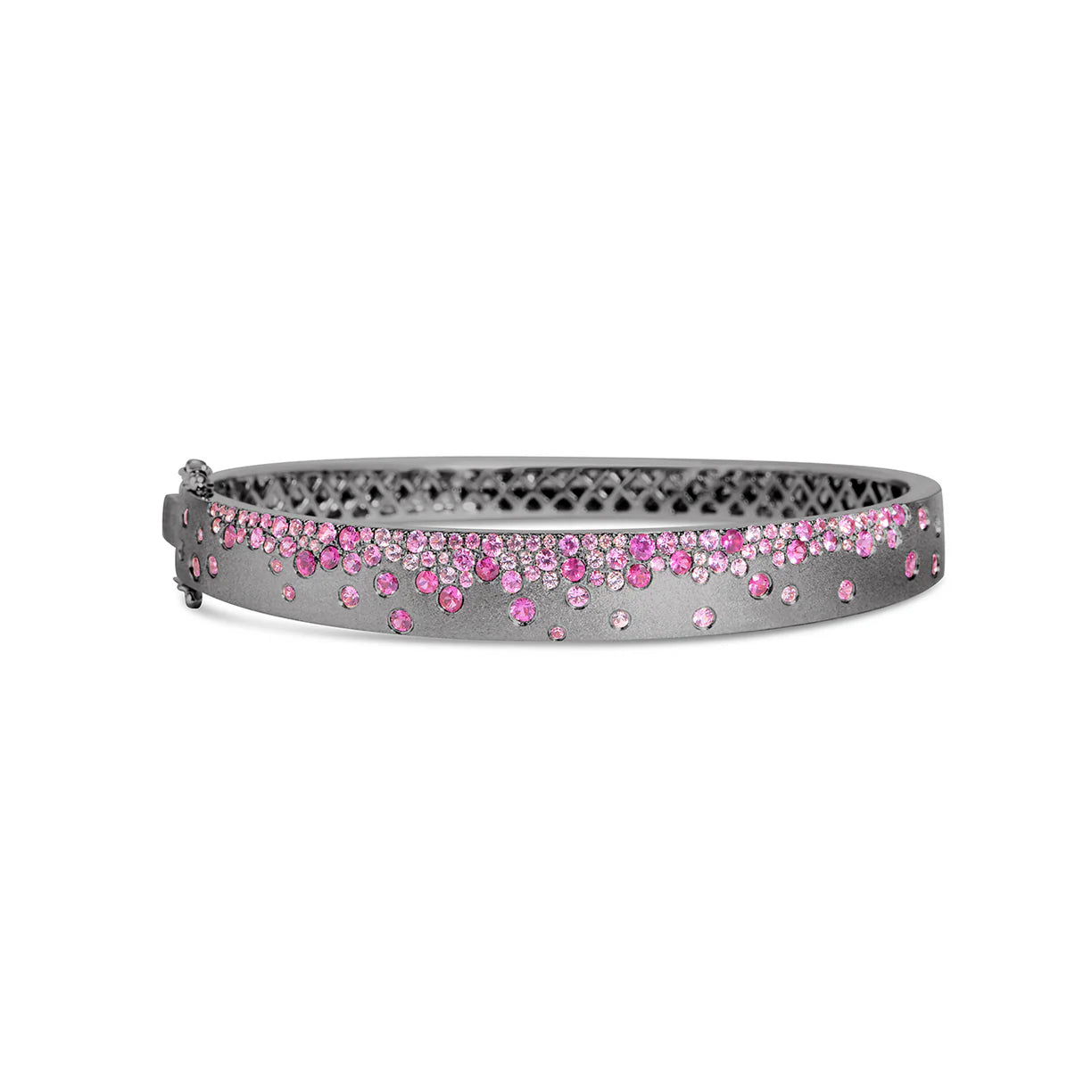 Pink Sapphire & Ruby Confetti Signature Bangle